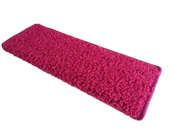 Nášlapy na schody Color Shaggy růžové sleva 50%
